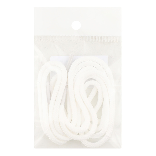 Шнурки д/взут.круг.Paradox чор/біл. 70см