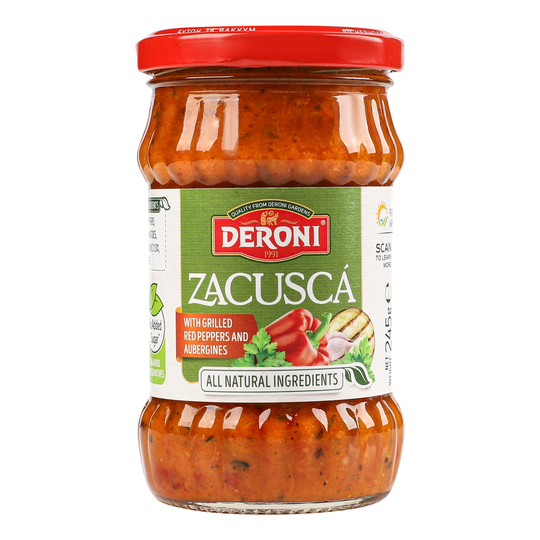 Закуска з гр.чер.пер.та бак.Дероні 245г