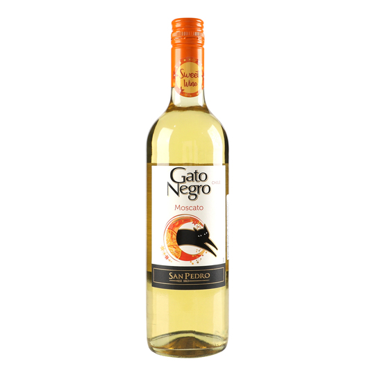 Вино Gato Negro Moscato б/сол 12% 0,75л