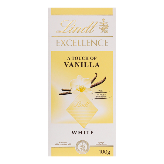 Шоколад біл.з ван.Lindt Excellence 100г