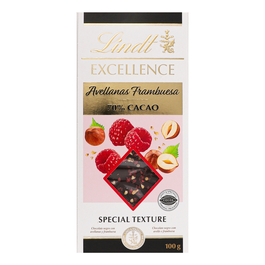 Шоколад тем.з малин.ліс.гор.Lindt 100г