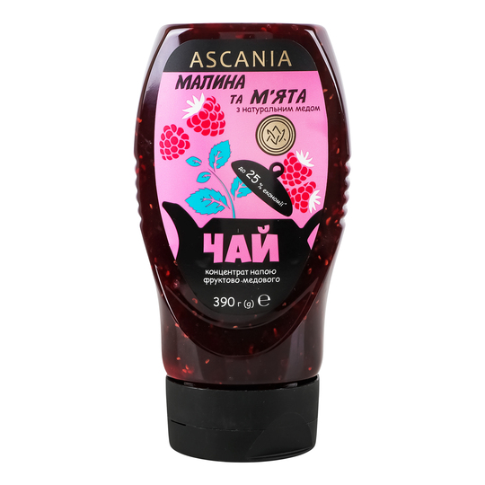 Чай концентр. Малина та м'ята 390г