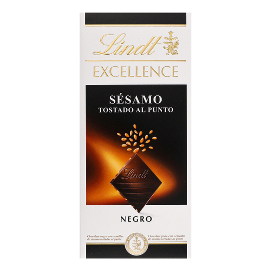 Шоколад темн.сезам.Lindt Excellence 100г