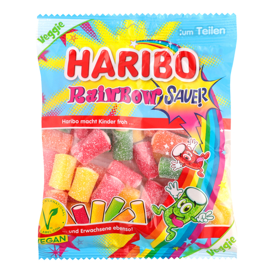 Цукерки жув.цукрова веселка Haribo 160г