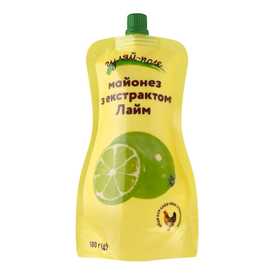 Майонез лайм Гуляй поле 180г
