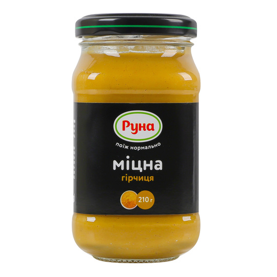 Гірчиця Міцна Руна 210г