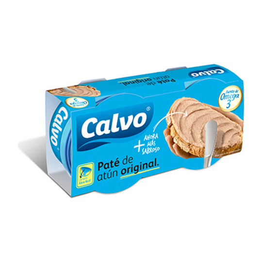 Паштет з тунця класичний Calvo 2*75г