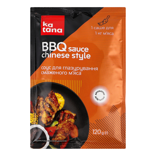 Соус для глаз.BBQ Chinese Katana 120г