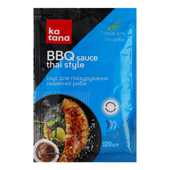 Соус для глаз.BBQ Thai Style Katana120г
