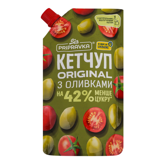 Кетчуп з оливками Pripravka 250г