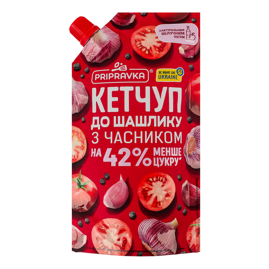 Кетчуп до шашлику з часник.Pripravka250г