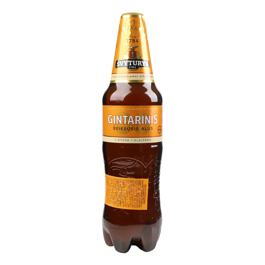 Пиво св. Svyturys Gintarinis 4% 1л ПЕТ