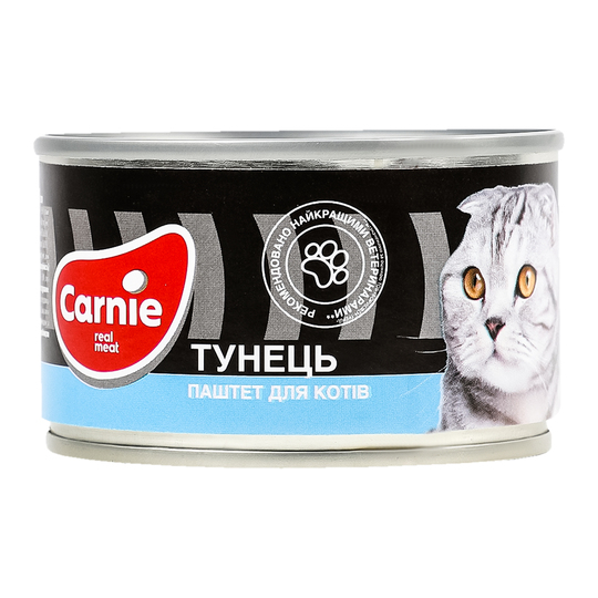Корм д/кот.конс.Carnie паш.м'яс.тун.100г