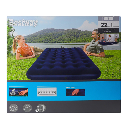 Матрац надувний Bestway 191*137*22см
