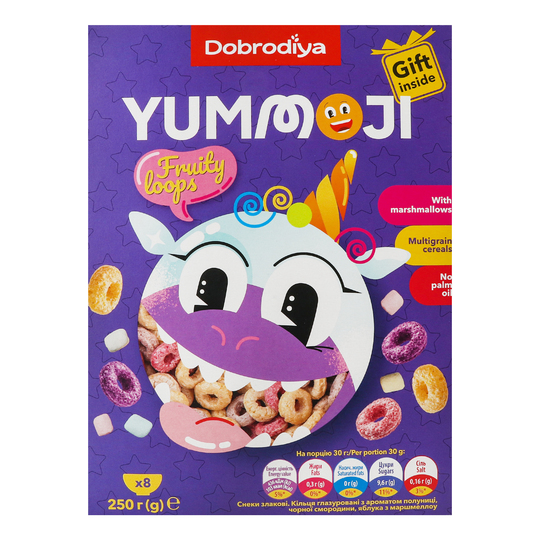 Сніданок готовий кіл. гл.м. YUMMOJI 250г