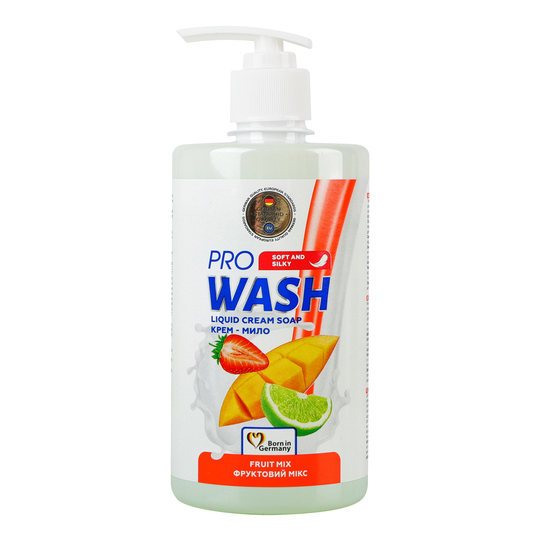 Крем-мило рідке фрукт.мікс Pro Wash 470г