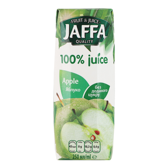 Сік Jaff яблуко 0,25л т/п
