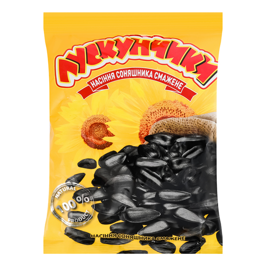 Насіння соняшника смаж.Лускунчики 110г
