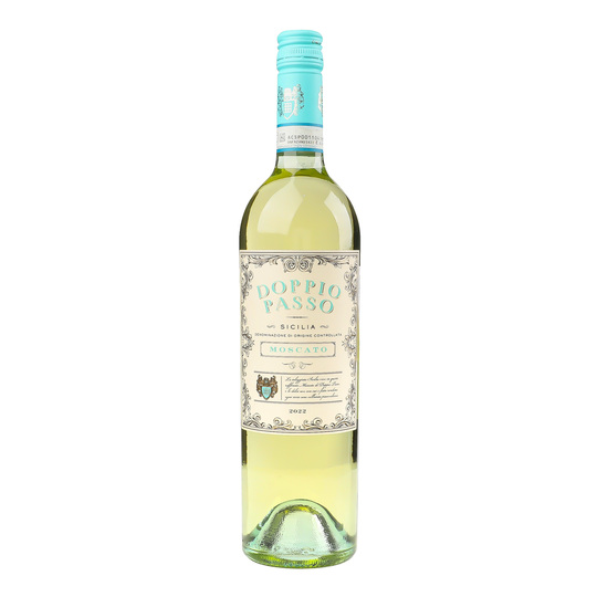 Вино Doppio Passo Mos.б/нсол12,5%0,75л