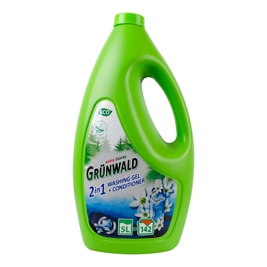 Гель д/пран. кол.біл.орг.Grünwald 2в1 5л