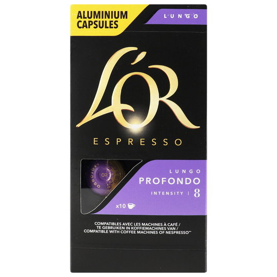 Кава в капсулах Lungo Prof. L’OR 10*52г