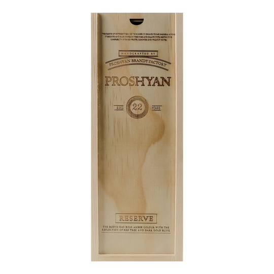 Бренді Proshyan 22 роки 40% 0,75л в кор.