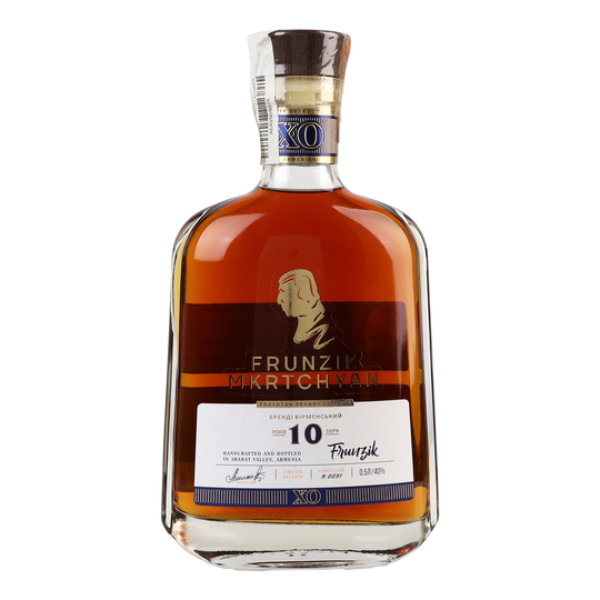 Бренді Frunzik 10 років 40% 0,5л
