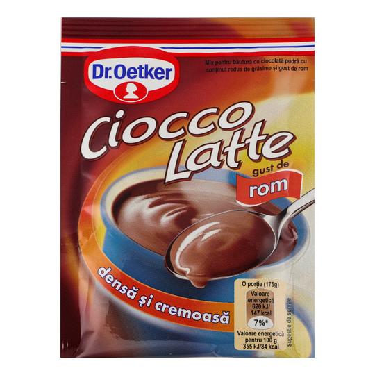 Шоколад гарячий Ром Dr.Oetker 21г