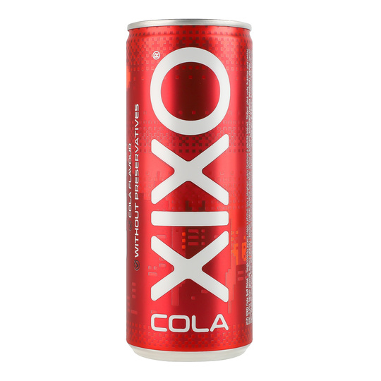 Напій газований Xixo Cola 0,25л з/б