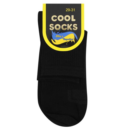 Шкарпетки уніс.Cool Socks чорн.р.29-31