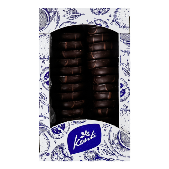 Печиво цукрове малин.шанталь Konti 600г