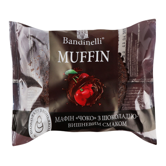 Мафін чоко шокол-вишневий Agrola 100г