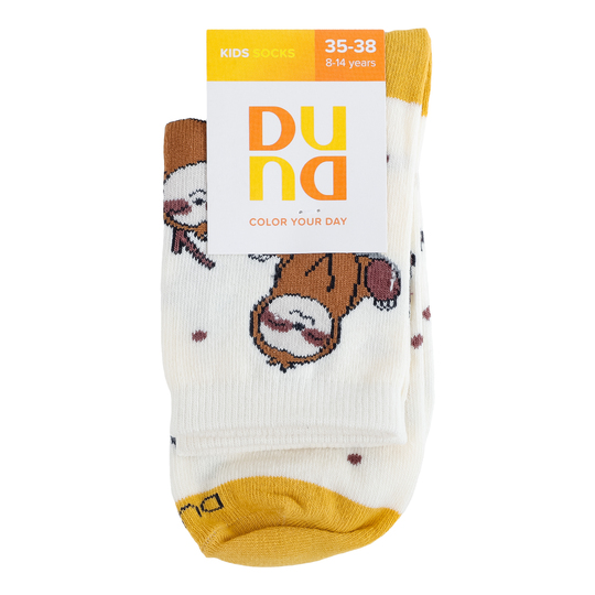 Шкарпетки дит.Duna молочн.4077р.22-24