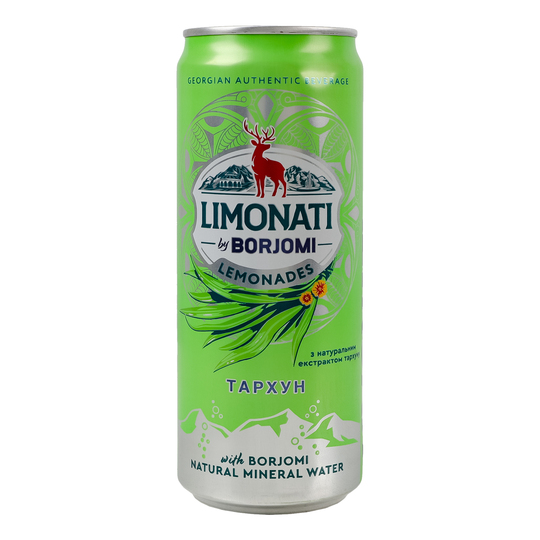 Напій газ.Limonati Borjomi тарх.0,33лз/б