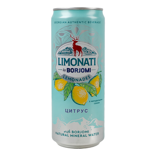 Напій газ.LimonatiBorjomi цитрус0,33лз/б