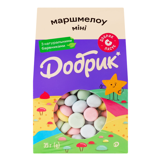 Маршмелоу Добрик міні 35г