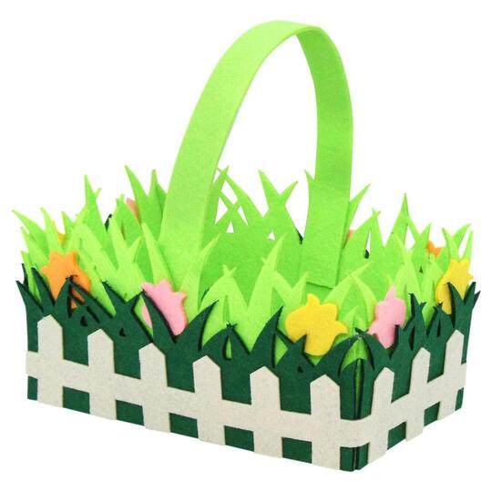 Корзинка Аплі Краплі з травичкою