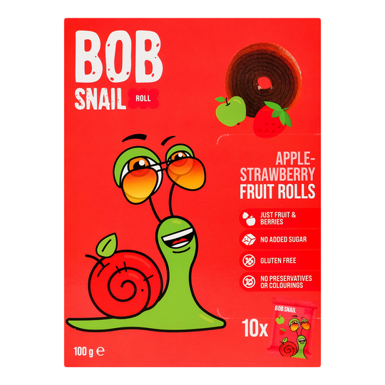 Цукерки ябл.полун.Равлик Боб 100г