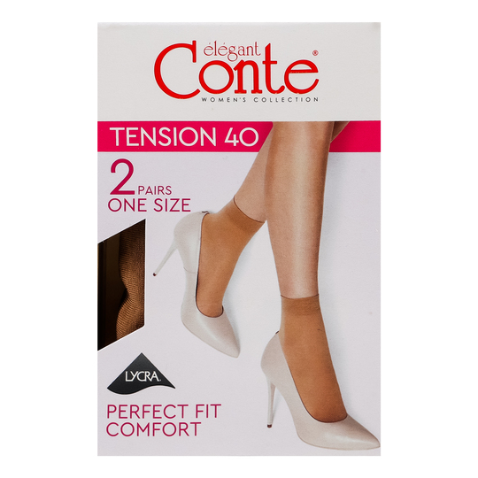 Шкарпетки жін.CE Tension 40den Bronz