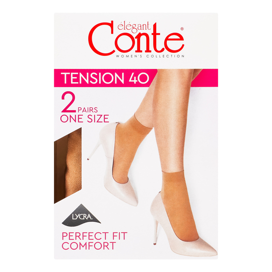 Шкарпетки жін.CE Tension 40den Natural