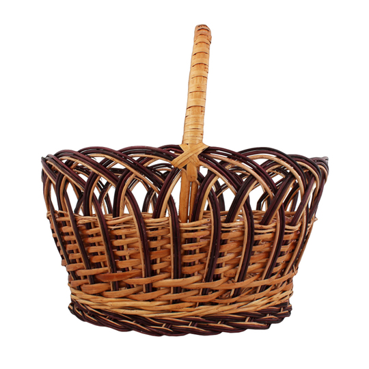 Кошик коричнева лоза 41*35*18*33см