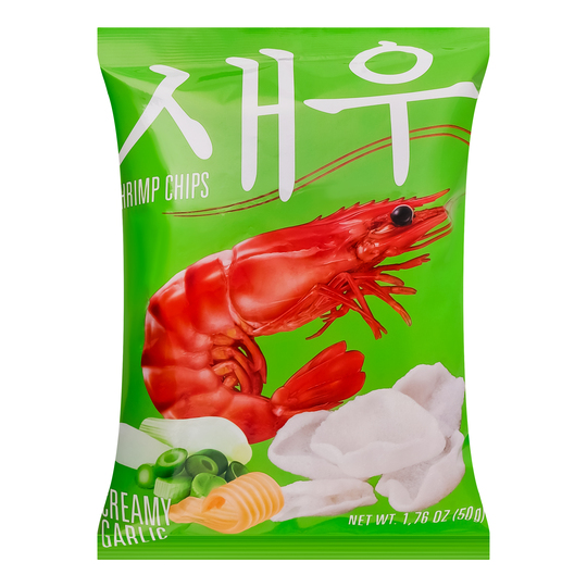 Чипси кревет.garlic&butter Shrips 50г