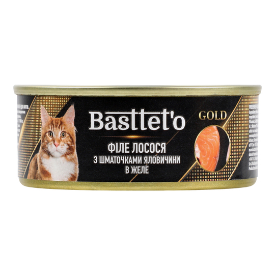 Корм д/кот.бан.Basttet`o G.ф.лос.ял. 85г