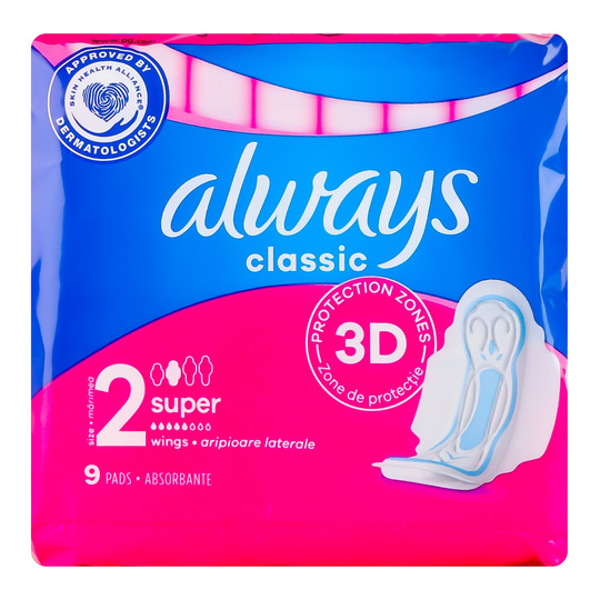 Прокладки супер single Always 9шт