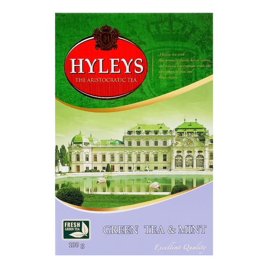 Чай зелений з м'ятою Hyleys 100г