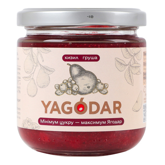 Джем Кизил-груша Yagodar 210г