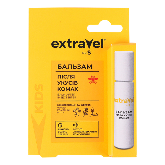 Бальзам п/ук.ком.рол.дит.Extravel Kid7мл
