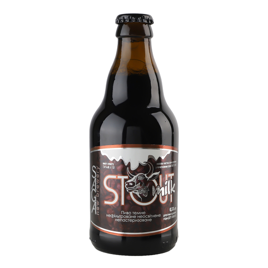 Пиво тем.н/ф Saga M.Stout 7,4% 0,33л с/п