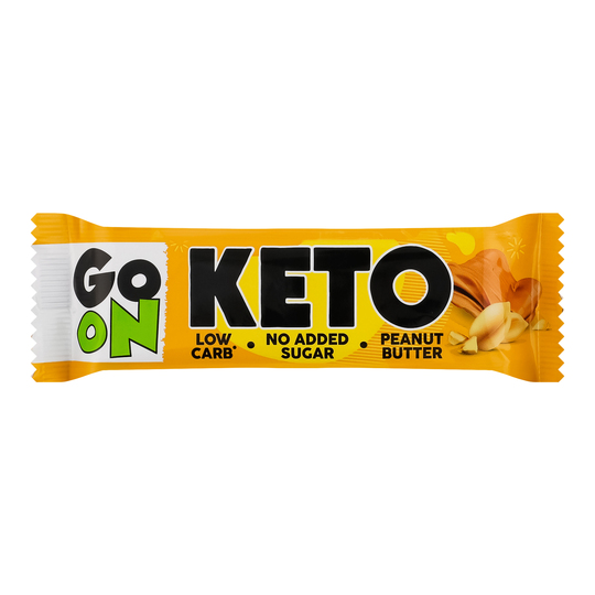 Батончик Keto арахісове масло Go On 50г