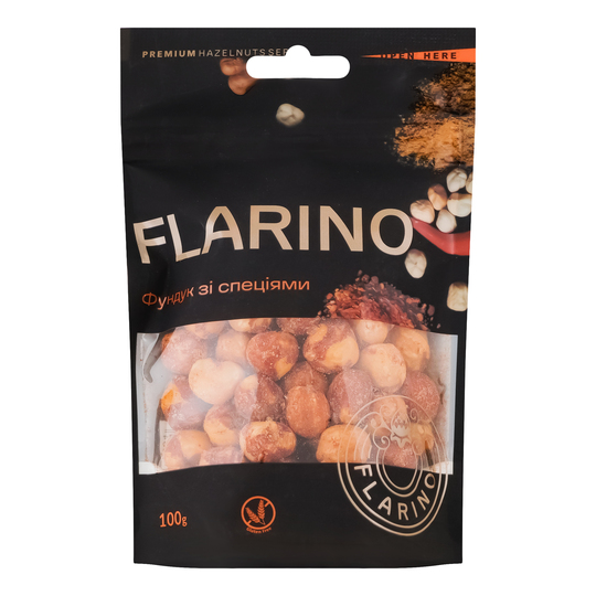 Фундук зі спеціями Flarino д/п 100г